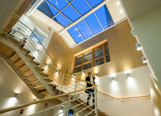 Escalier central