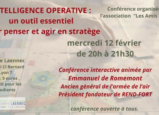 Affiche conf Intelligence Operative